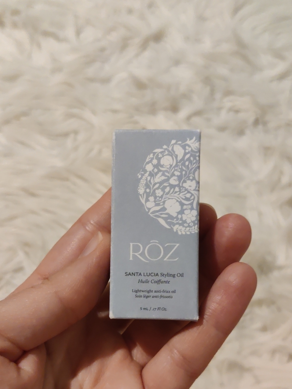 Roz Santa Lucia Styling Oil Sample